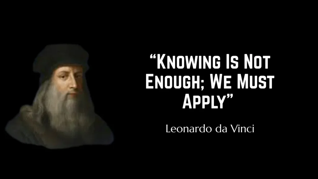 Knowing Is Not Enough