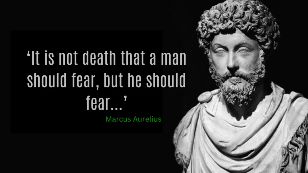 Quote of the day by Marcus Aurelius: