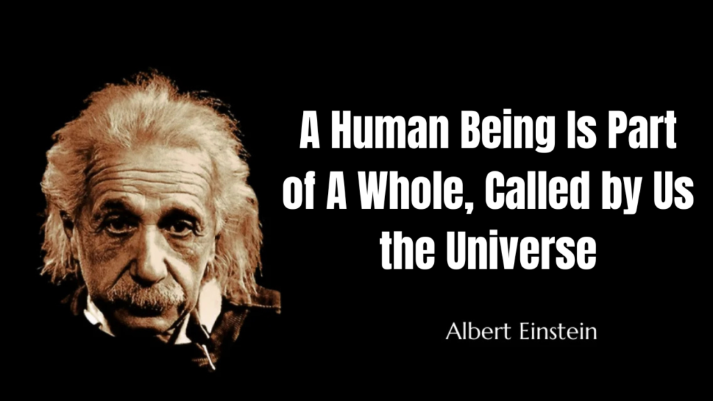 Quote of The Day by Albert Einstein